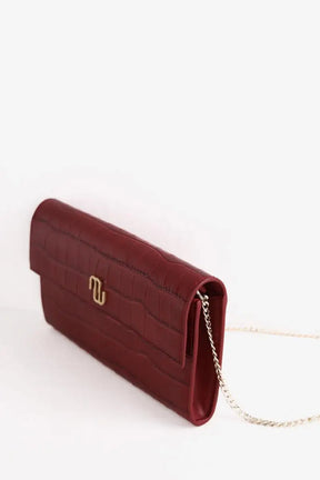Sac à bandoulière Maje Rouge en Cuir