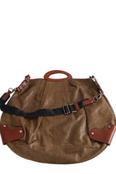 Sac à bandoulière Marni Kaki en Cuir - Seconde Main