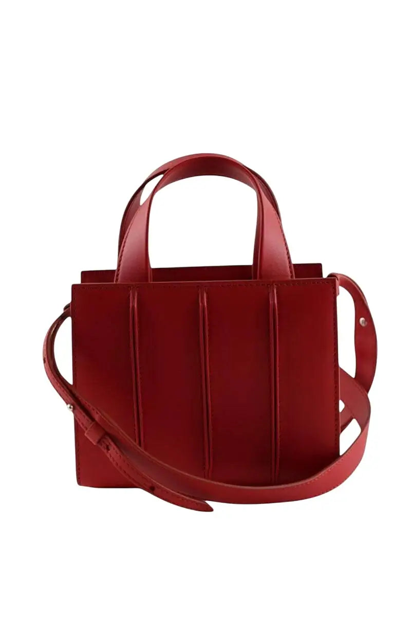 Sac à bandoulière Max Mara Whitney Rouge en Cuir - Seconde Main