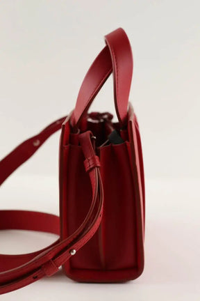 Sac à bandoulière Max Mara Whitney Rouge en Cuir