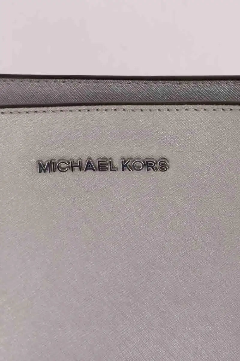 Sac à bandoulière Michael Kors Argent en Cuir