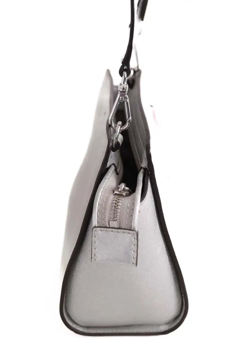 Sac à bandoulière Michael Kors Argent en Cuir