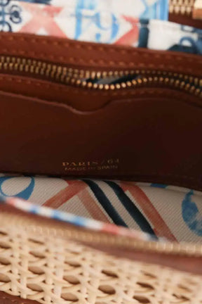 Sac à bandoulière Paris 64 Prismatic Marron en Cuir
