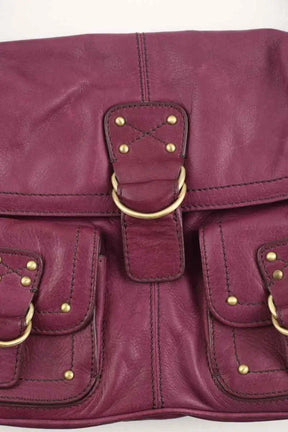 Sac à bandoulière Paul & Joe Violet en Cuir