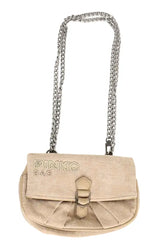 Sac à bandoulière Pinko Beige en Velours - Seconde Main