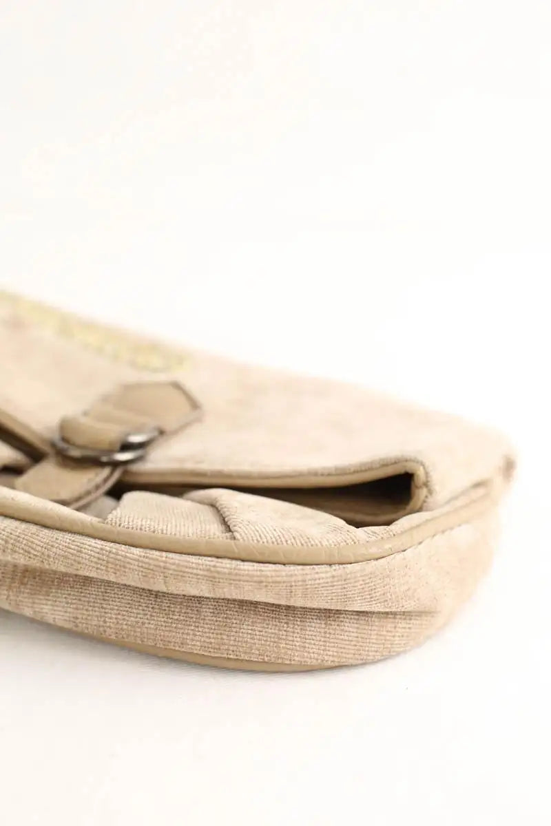 Sac à bandoulière Pinko Beige en Velours