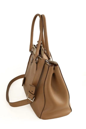 Sac à bandoulière Prada Galleria grand Camel en Cuir