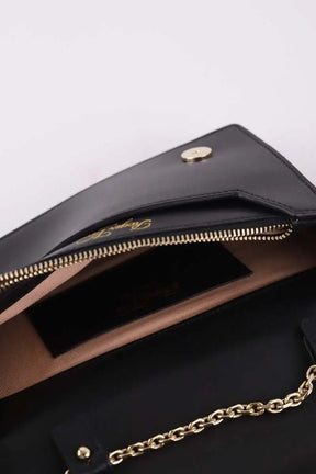 Sac à bandoulière Roger Vivier Besace Belle Voyage en laine jaune Noir en Tissu