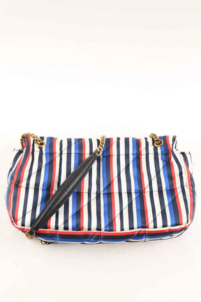 Sac à bandoulière Saint Laurent Jamie Blanc en Tissu
