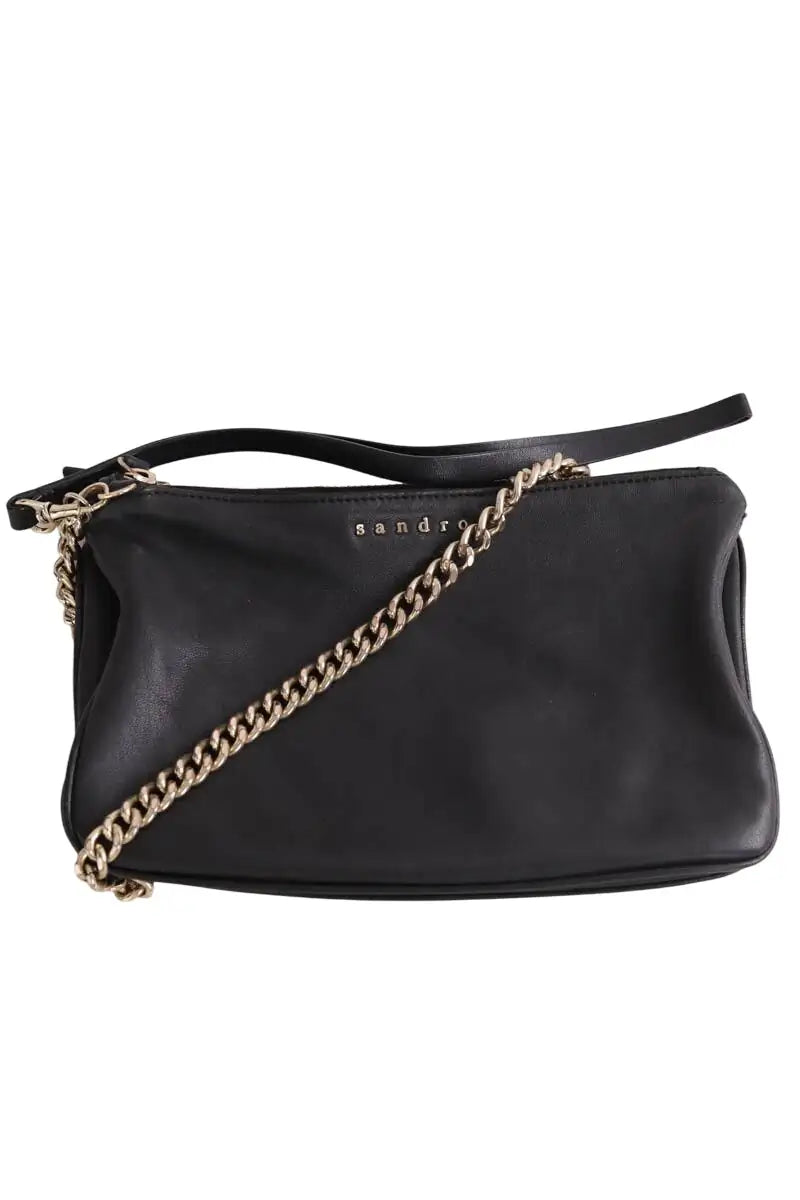 Sac à bandoulière Sandro Noir en Cuir - Seconde Main