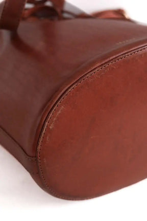 Sac à bandoulière Sézane Camel en Cuir