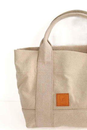 Sac à bandoulière Soeur Beige en Tissu