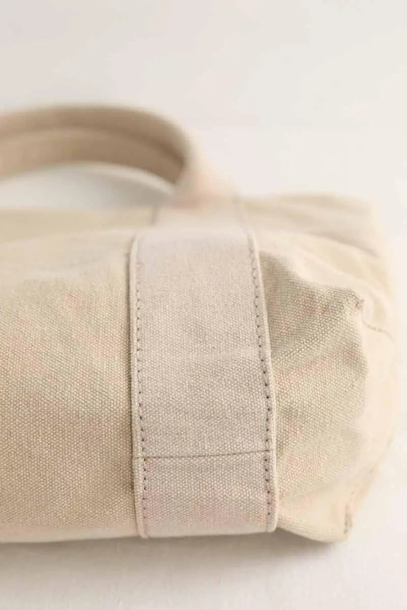Sac à bandoulière Soeur Beige en Tissu