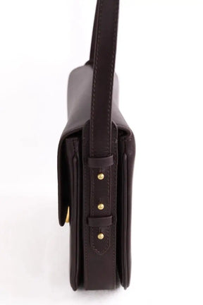 Sac à bandoulière Soeur Bellissima maxi Marron en Cuir