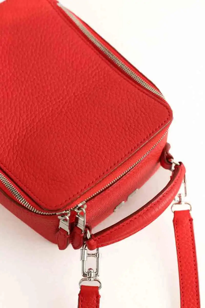 Sac à bandoulière Sonia Rykiel Rouge en Cuir