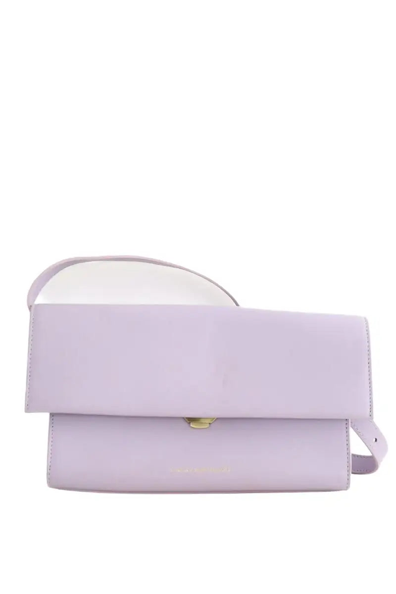 Sac à bandoulière Tammy & Benjamin McDo x Emily in Paris Violet en Cuir - Seconde Main