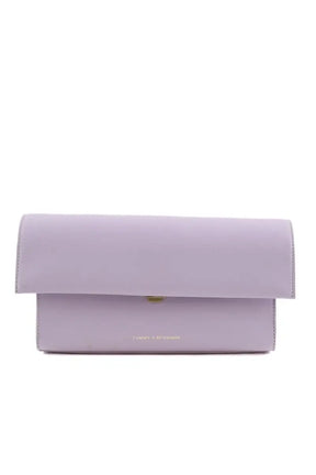 Sac à bandoulière Tammy & Benjamin McDo X Emily in paris Violet en Cuir