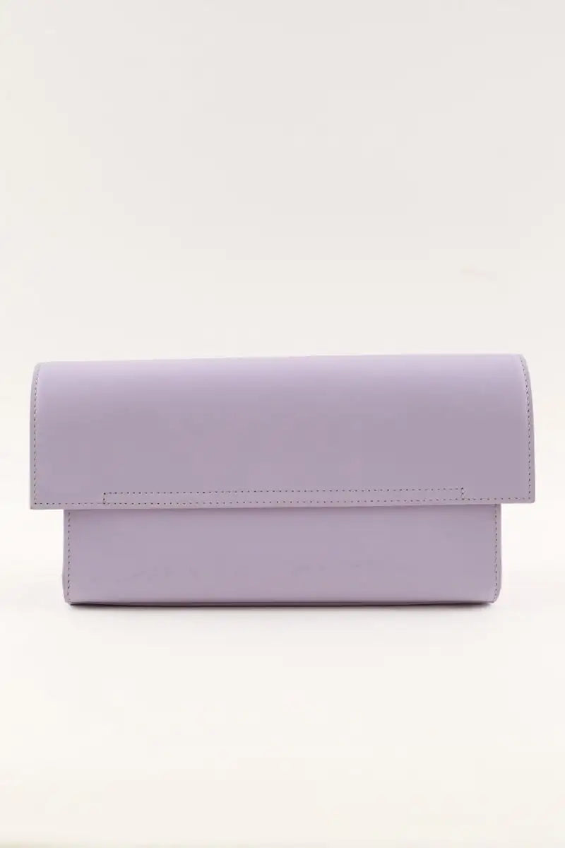 Sac à bandoulière Tammy & Benjamin McDo X Emily in paris Violet en Cuir