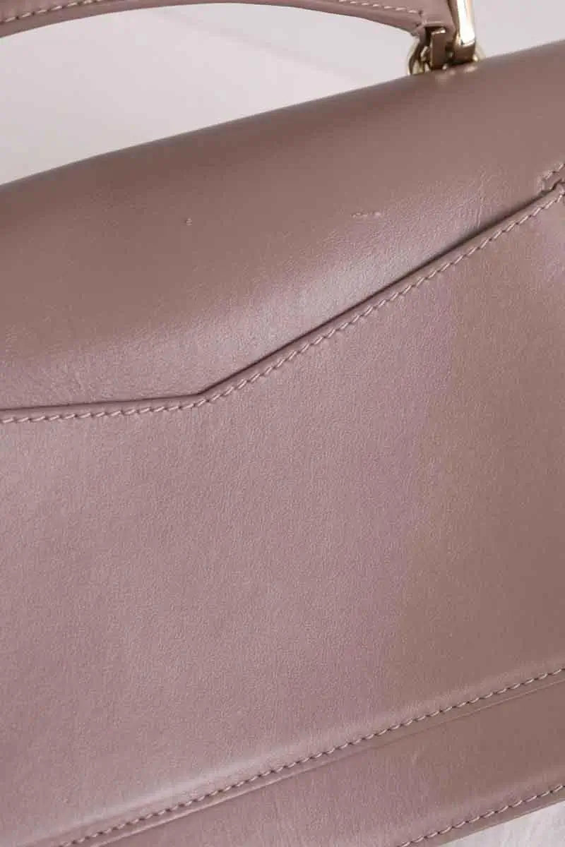 Sac à bandoulière The Kooples Beige en Cuir