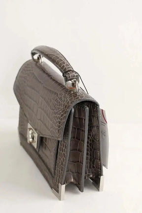 Sac à bandoulière The Kooples Emily Kaki en Cuir