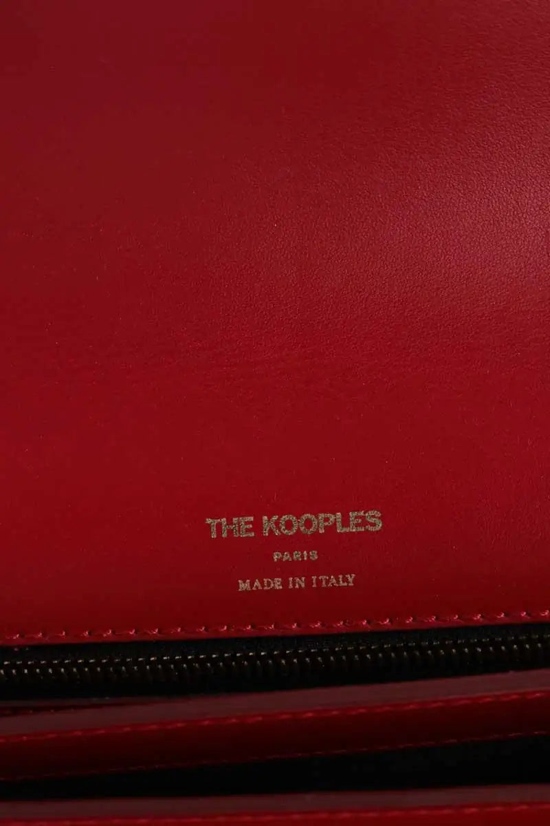 Sac à bandoulière The Kooples Rouge en Cuir
