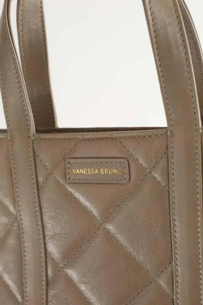 Sac à bandoulière Vanessa Bruno Beige en Cuir
