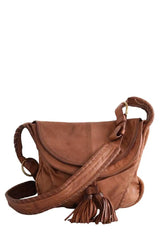 Sac à bandoulière Vanessa Bruno Camel en Cuir - Seconde Main