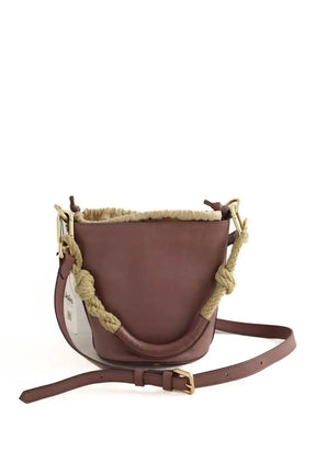 Sac à bandoulière Vanessa Bruno Violet en Cuir