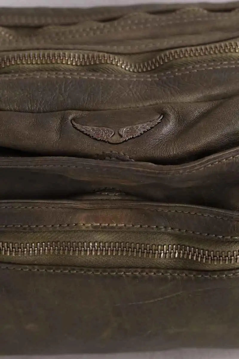 Sac à bandoulière Zadig & Voltaire Vert en Cuir