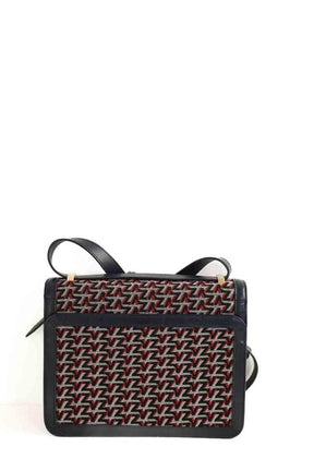 Sac à bandoulière Zadig & Voltaire zv initiale le city monogram crossbody bag Rouge en Cuir