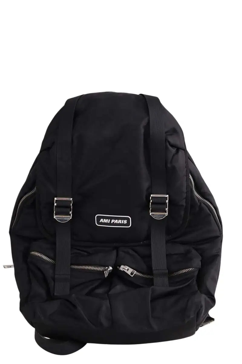 Sac à dos Ami Noir en Synthétique - Seconde Main