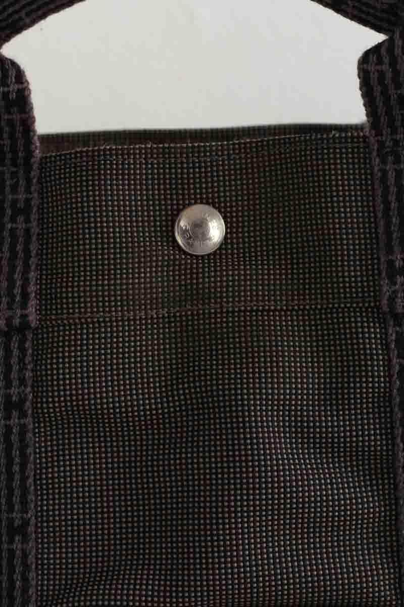 Sac à dos Hermès Herline Back Pack Anthracite en Coton