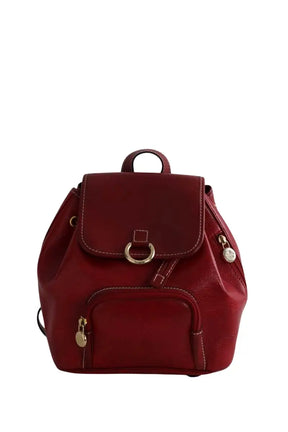 Sac à dos Lancel Rouge en Cuir - Seconde Main