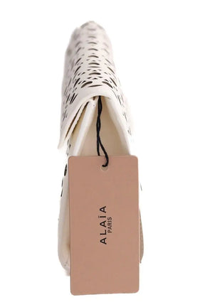 Sac à main Alaïa Ecru en Cuir