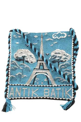 Sac à main Antik Batik Bleu en Tissu - Seconde Main