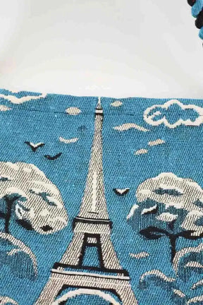 Sac à main Antik Batik Bleu en Tissu