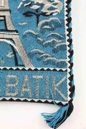 Sac à main Antik Batik Bleu en Tissu