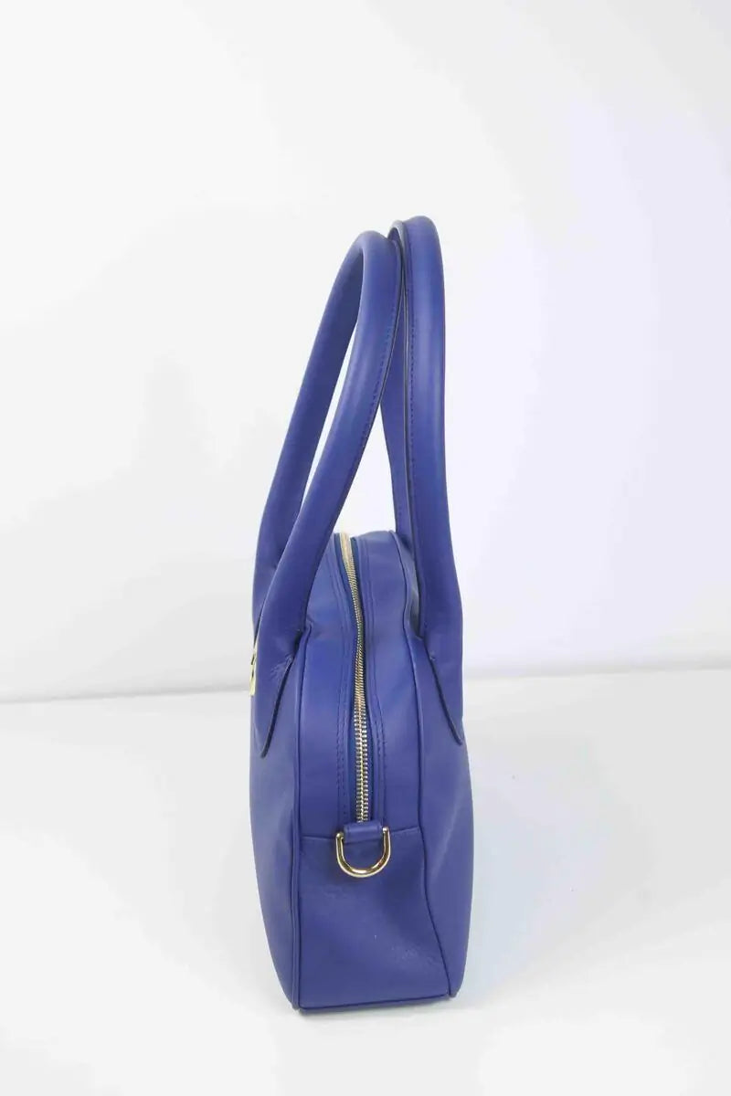 Sac à main Audrey Alexandre Bleu en Cuir