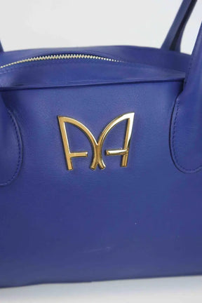 Sac à main Audrey Alexandre Bleu en Cuir