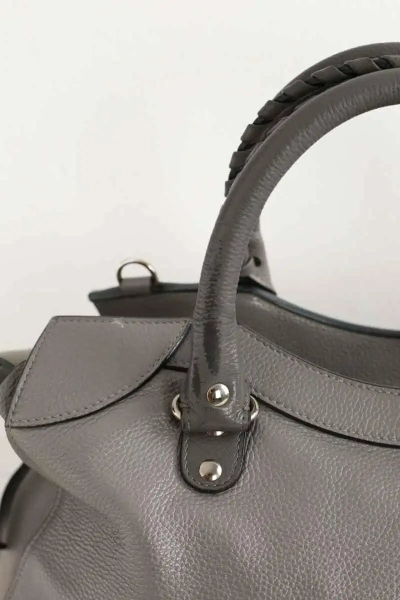 Sac à main Balenciaga Gris en Cuir