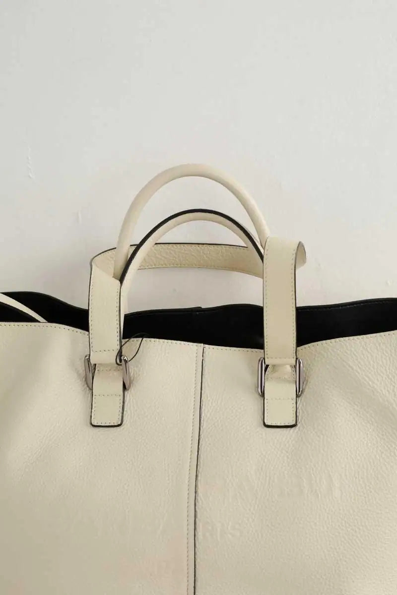 Sac à main Barbara Bui Beige en Cuir