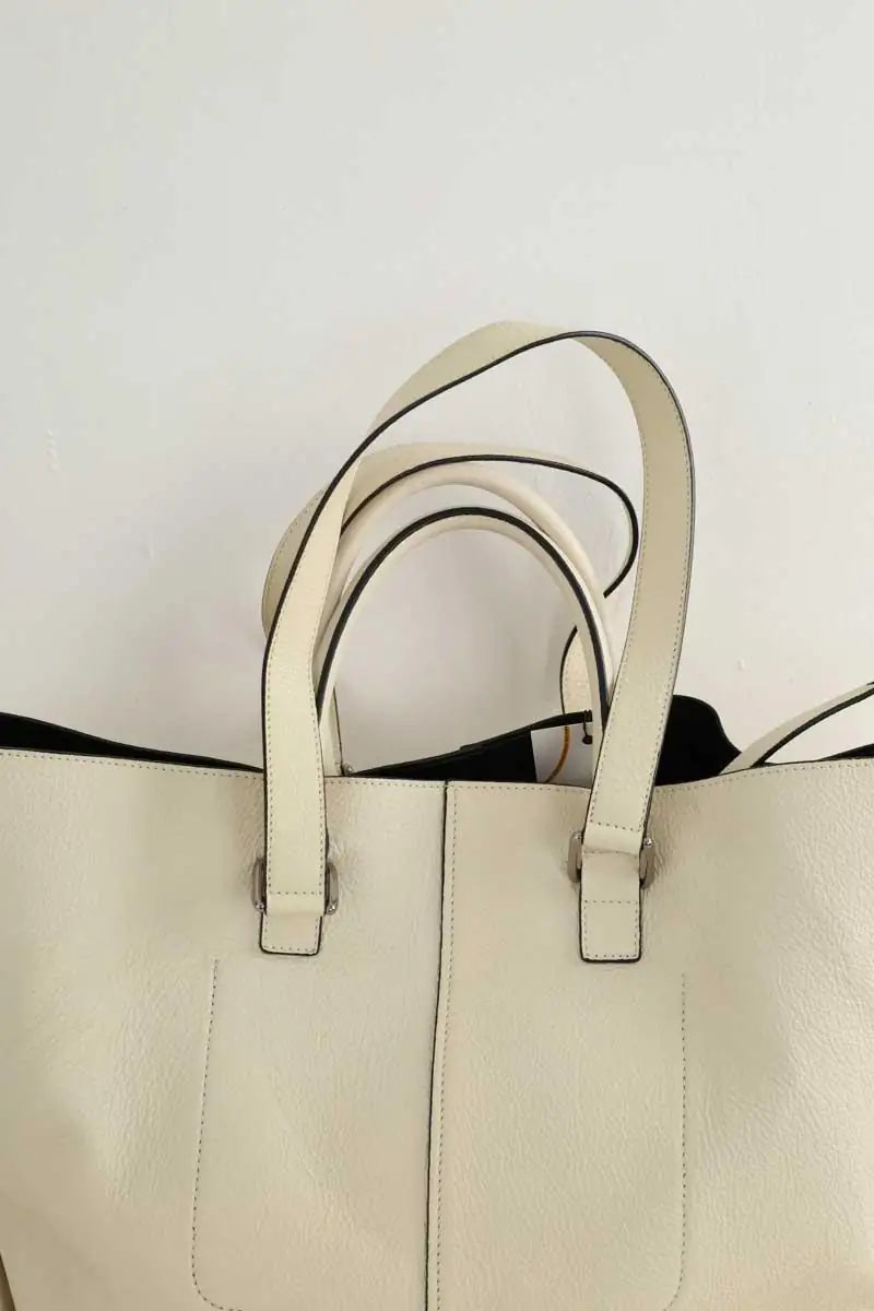 Sac à main Barbara Bui Beige en Cuir