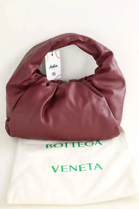 Sac à main Bottega Veneta Bordeaux en Cuir