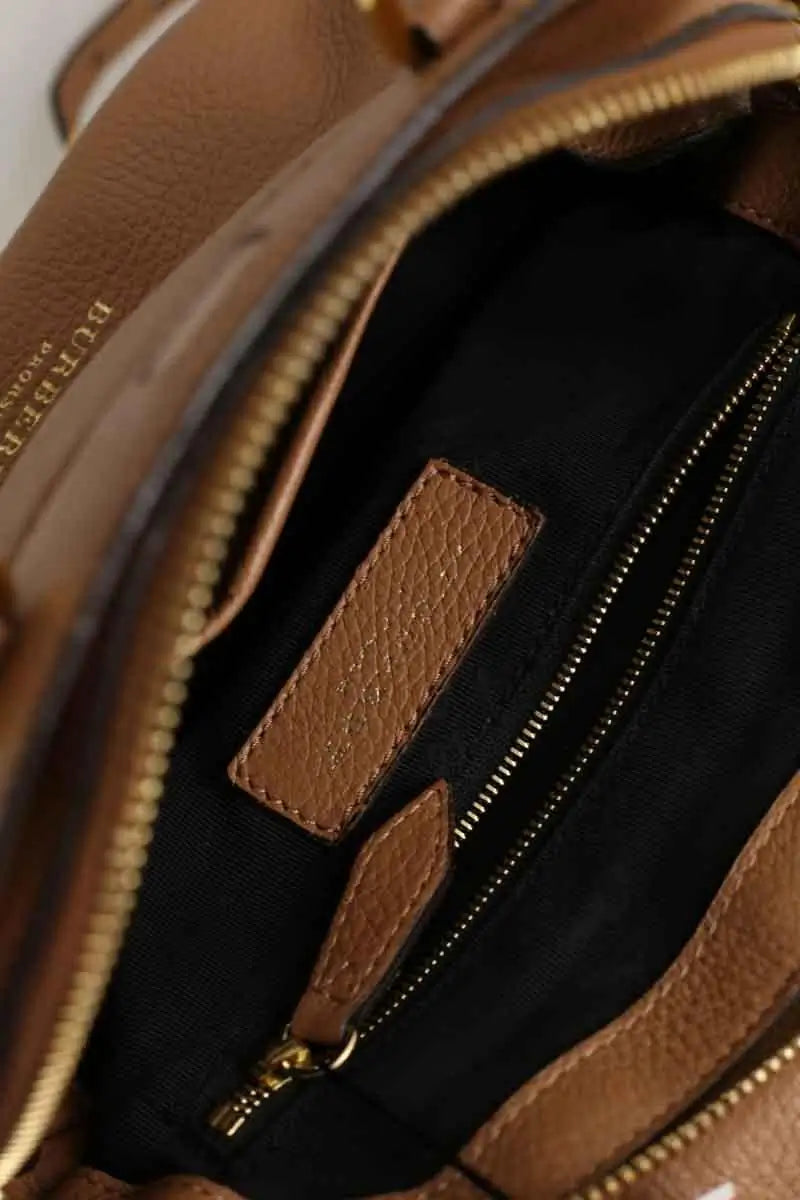 Sac à main Burberry Milverton Camel en Cuir