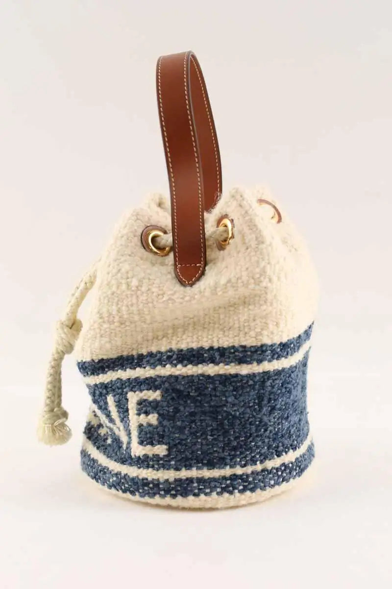 Sac à main Celine Beige en Tweed
