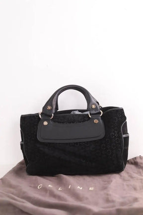 Sac à main Celine C Macadam Boogie  Noir en Daim
