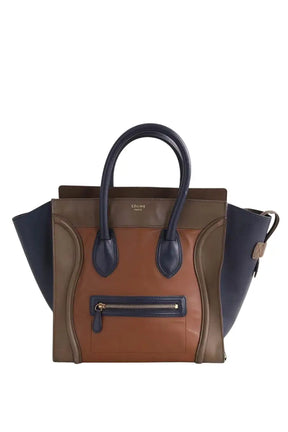 Sac à main Celine Cabas Luggage Marron en Cuir - Seconde Main