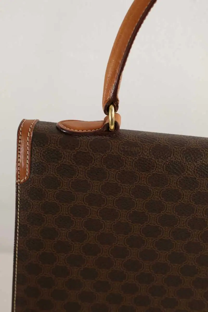 Sac à main Celine Marron en Cuir