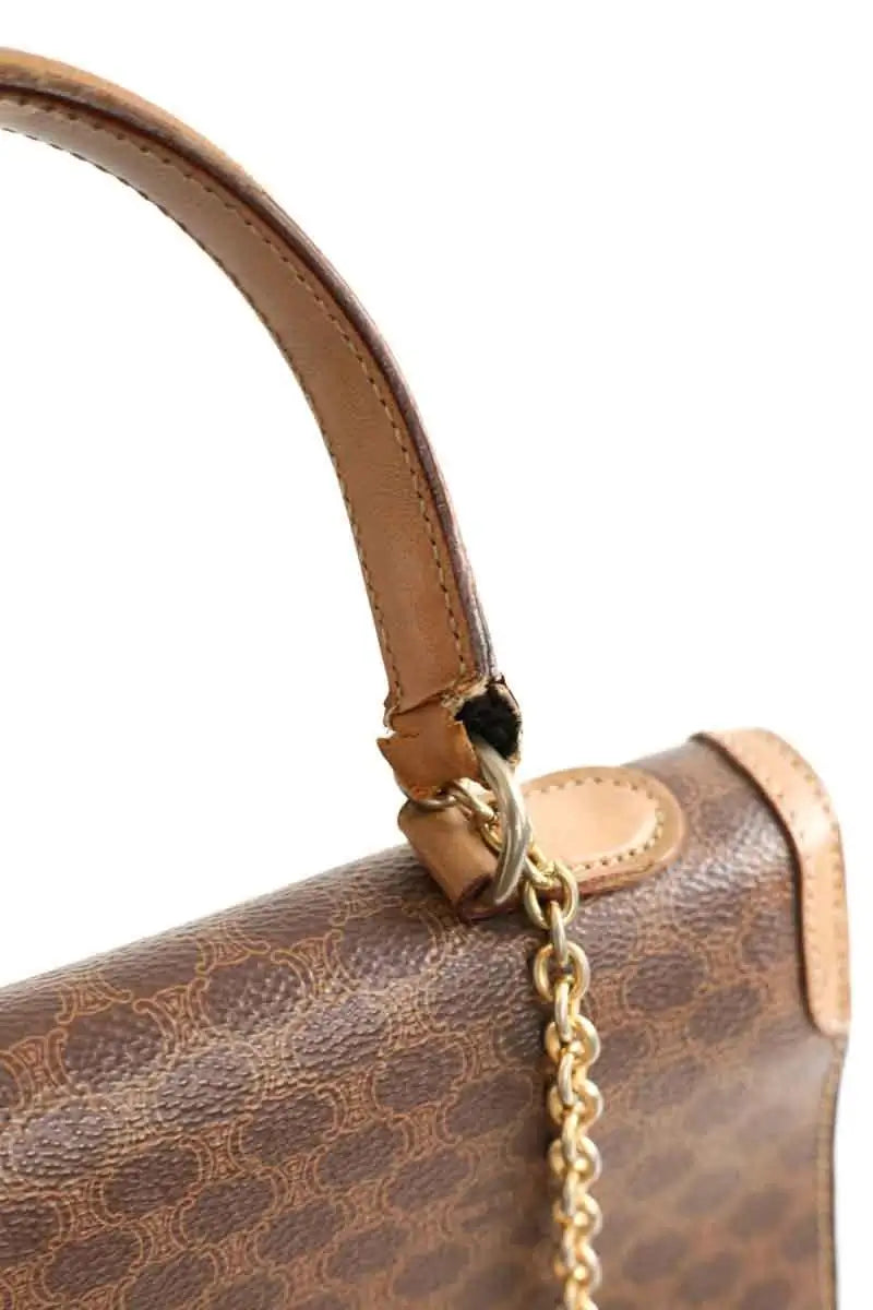 Sac à main Celine Marron en Cuir