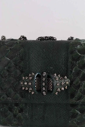 Sac à main Christian Louboutin Vert en Cuirs exotiques